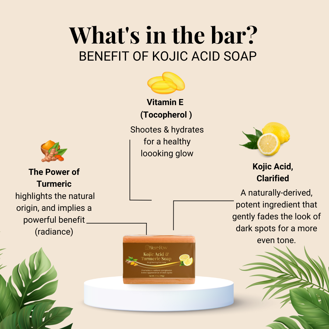 Kojic Acid & Turmeric Soap